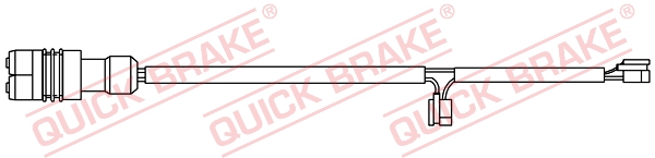 Czujnik zużycia klocka